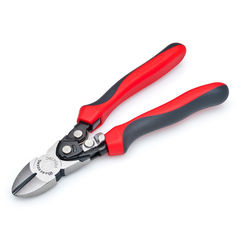 Pro Series Dual Material Diagonal Compound Action Cutting Pliers, 8" L Haskins Industrial Inc.