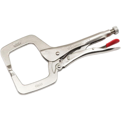 Locking C-Clamp with Regular Tips, 18" Length, C-Clamp Haskins Industrial Inc.