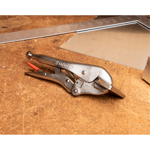Locking Sheet Metal Clamp, 8" Length Haskins Industrial Inc.