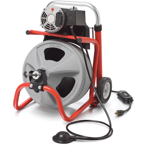 D&eacute;boucheur de drain K-400 avec cble C-31 IW, &eacute;lectrique, 3/8" Haskins Industrial Inc.
