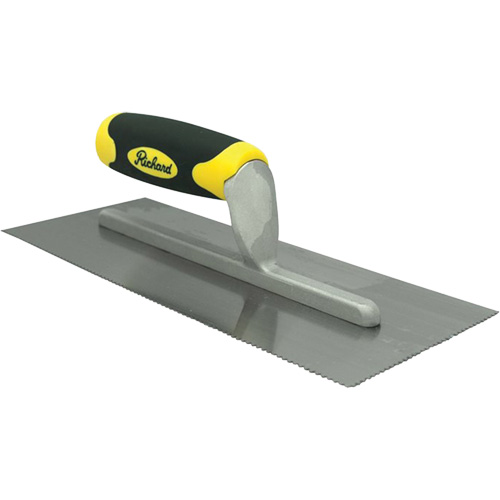 V-Notch Ergo-Grip Adhesive Trowel Haskins Industrial Inc.