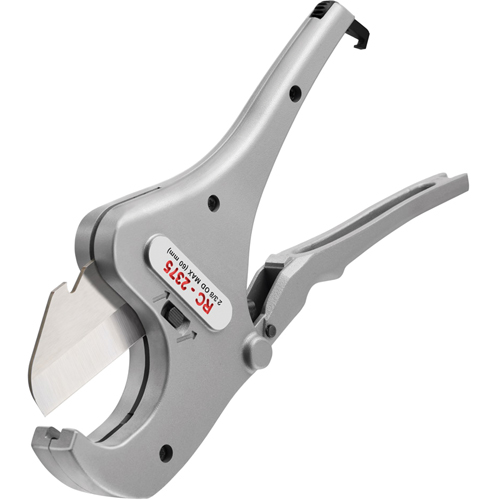 Ratchet Action Plastic Pipe & Tubing Cutter #RC-2375, 1/8" - 2-3/8" Capacity Haskins Industrial Inc.