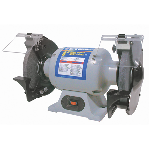 Bench Grinders, 8" Wheel Diameter, 1-1/2 HP, 3450 RPM Haskins Industrial Inc.