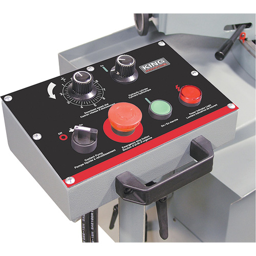 Variable Speed Swivel Metal Cutting Band Saws, Horizontal, Round 10" and 10" x 18" Rectangular Cutting Capacity Haskins Industrial Inc.