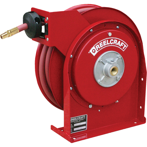 Hose Reels, Air/Water, 1/4" x 25', Single Hose, 300 psi Haskins Industrial Inc.