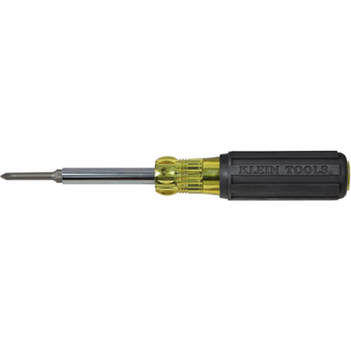 Extended-Reach Multi-Bit Screwdriver/Nut Driver, 9-1/10" L, Cushion Grip Handle Haskins Industrial Inc.