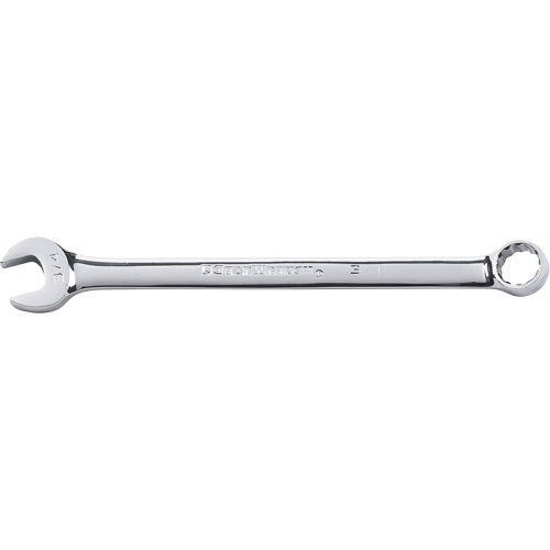 Long Pattern Combination Wrench, 12 Point, 3/4", Chrome/Polished Finish Haskins Industrial Inc.