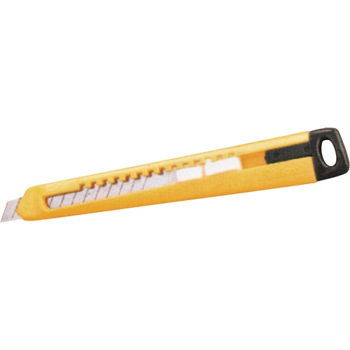 Snap-Off Knife, Carbon Steel, Plastic Handle Haskins Industrial Inc.