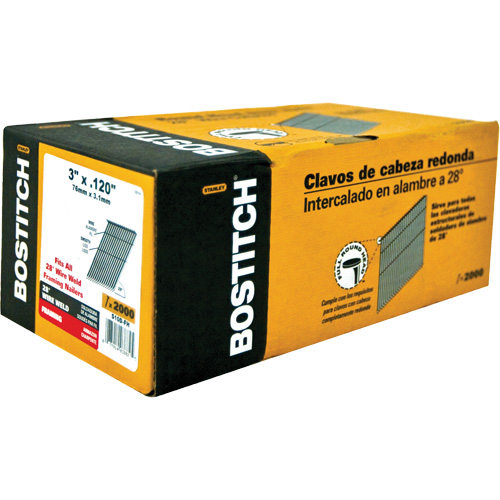 Clous &agrave; charpente en bande Haskins Industrial Inc.