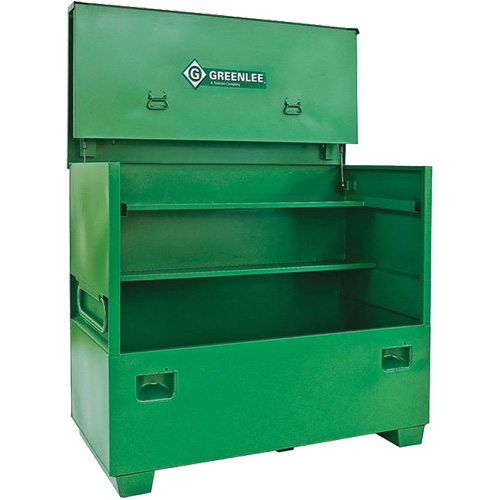 Coffre de chantier, 60" la x 30" p x 48" h, Vert Haskins Industrial Inc.