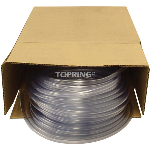 Tube, Air/Eau, 0,625" DE x 100' lo, PVC, Transparent, 30 psi @ 20°C Haskins Industrial Inc.