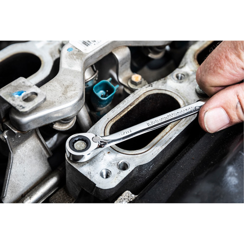 72-Tooth 12 Point Reversible Ratcheting SAE Wrench Set, Combination, 13 Pieces, Imperial Haskins Industrial Inc.