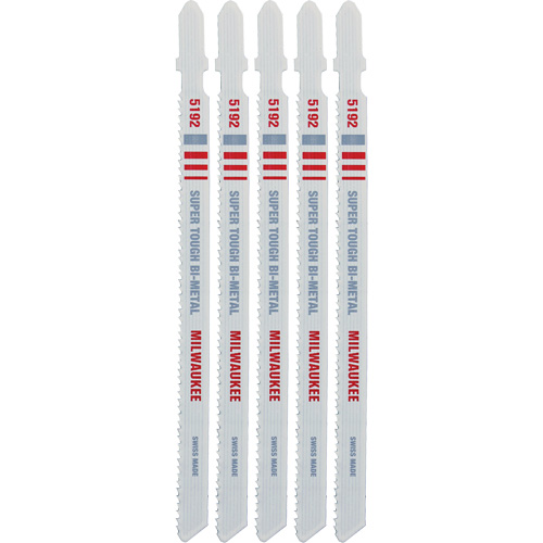 Lame de scie sauteuse, Bim&eacute;tal, Tige en T, 5-1/4" lo, 14 dents par pouce Haskins Industrial Inc.