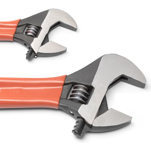 Black Oxide Wrench Set with Cushion Grips, Adjustable, 2 Pieces, Imperial and Metric Haskins Industrial Inc.