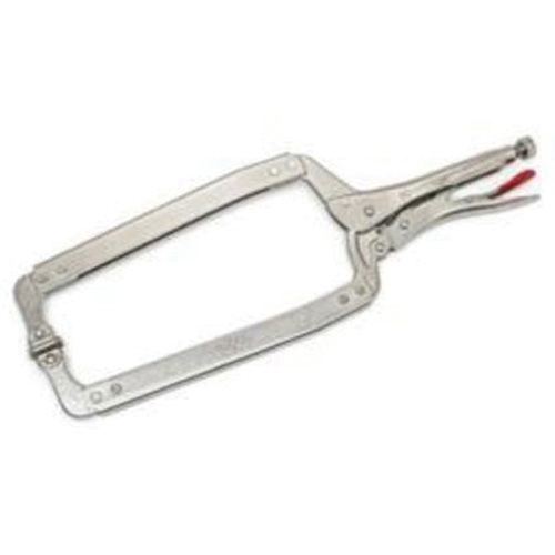 Locking C-Clamp with Swivel Pads, 18" Length, C-Clamp Haskins Industrial Inc.