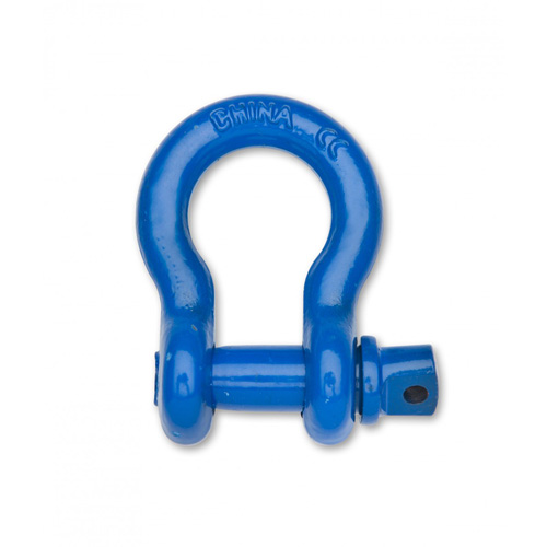 Farm Clevis Anchor Shackle, 3/8", Screw Pin, Coated Haskins Industrial Inc.