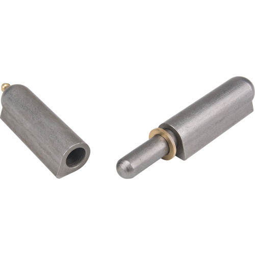 Charni&egrave;re &agrave; souder, 0,787" dia. x 5,906" lo, Acier doux a/goupille fixe en acier Haskins Industrial Inc.