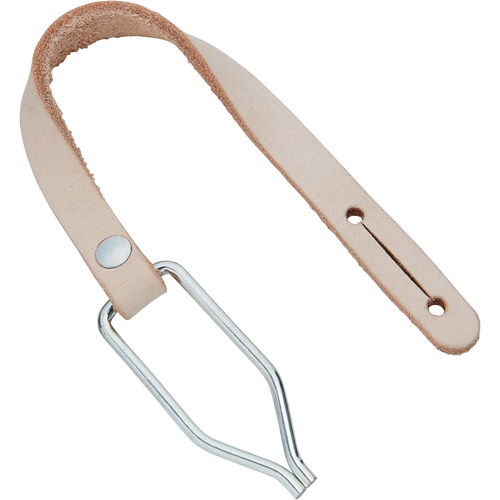 Handline with Thong Clip, Leather, Beige Haskins Industrial Inc.