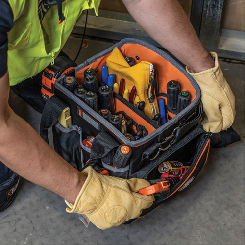 Fourretout Tradesman Pro, Nylon balistique, 40 pochettes, Noir/Orange Haskins Industrial Inc.