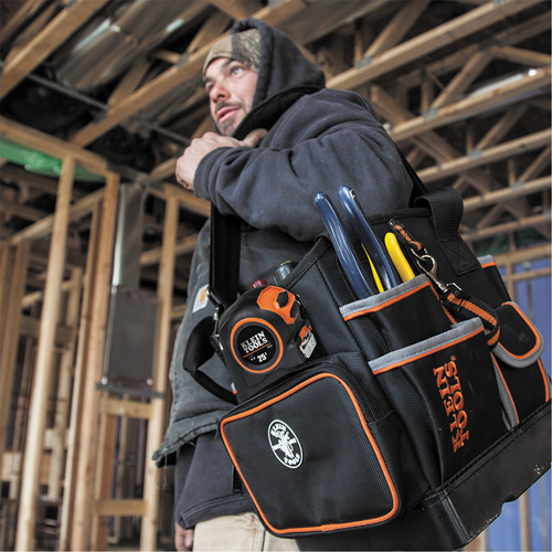 Fourretout Tradesman Pro, Nylon balistique, 40 pochettes, Noir/Orange Haskins Industrial Inc.