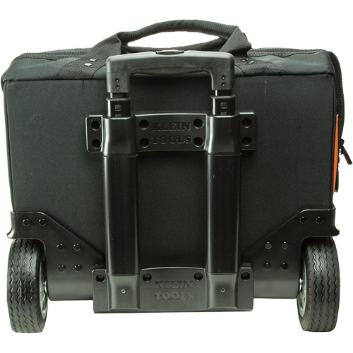 Sac &agrave; outils roulant Tradesman Pro, Polyester balistique, 24 pochettes, Noir/Orange Haskins Industrial Inc.