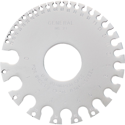 Jauge pour la t&ocirc;le Haskins Industrial Inc.