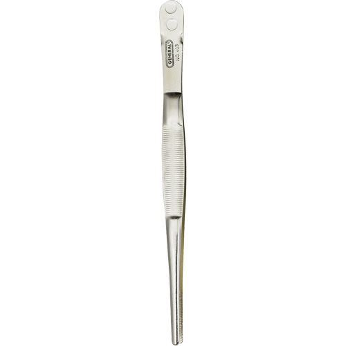 Industrial Tweezers with Blunt Serrated Tip Haskins Industrial Inc.