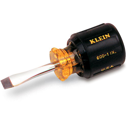 Heavy-Duty Slot Keystone Screwdriver, 5/16", 3-7/16" L, Cushion Grip Handle Haskins Industrial Inc.
