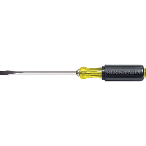 Heavy-Duty Slot Keystone Screwdriver, 5/16", 10-15/16" L, Cushion Grip Handle Haskins Industrial Inc.