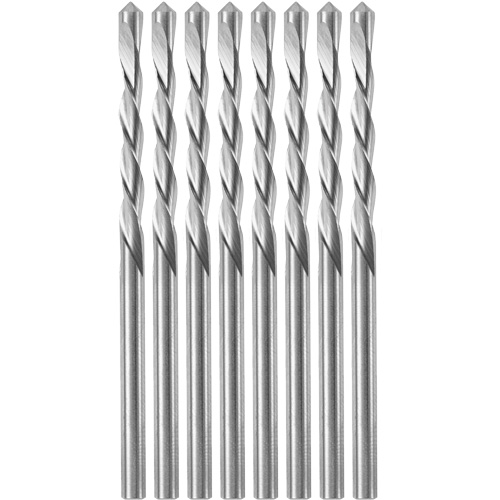 8-Piece Guidepoint Spiral Saw Bit with 1/8" Diameter, 1/8", 3/4" Flute Haskins Industrial Inc.