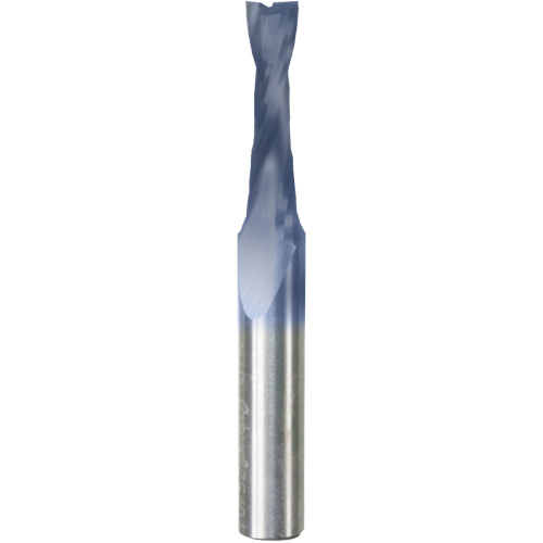 Up Spiral Router Bit, 1/4" Dia., 1" Carbide Height, 2-1/2" L, 1/4" Shank Haskins Industrial Inc.