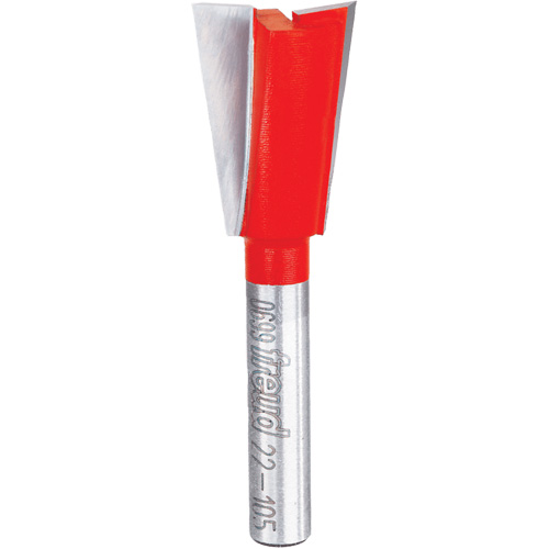 Router Bit - Dovetail Bit, 5/8" Dia., 1/4" Shank Haskins Industrial Inc.
