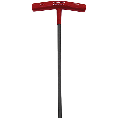 Individual Hex Keys - Metric, Hex End, 3 mm x 7.7" L, T Handle Haskins Industrial Inc.