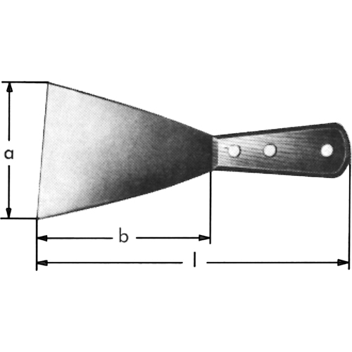 Couteaux &agrave; mastiquer & spatules Haskins Industrial Inc.