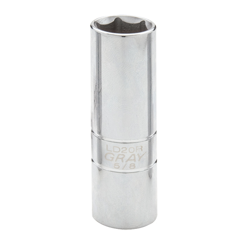 Spark Plug Socket, 1/2" Drive, 13/16" Socket, 3" L Haskins Industrial Inc.