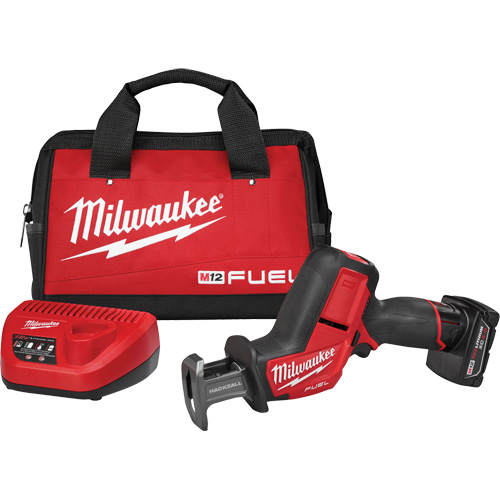 M12 Fuel Hackzall&reg; Reciprocating Saw Kit, 12 V, Lithium-Ion Battery, 0 - 3000 SPM Haskins Industrial Inc.