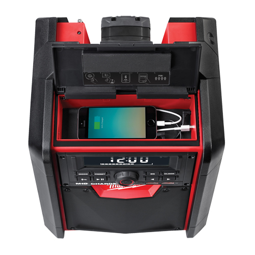 M18 Jobsite Radio & Charger, 18 V, Lithium-Ion Haskins Industrial Inc.