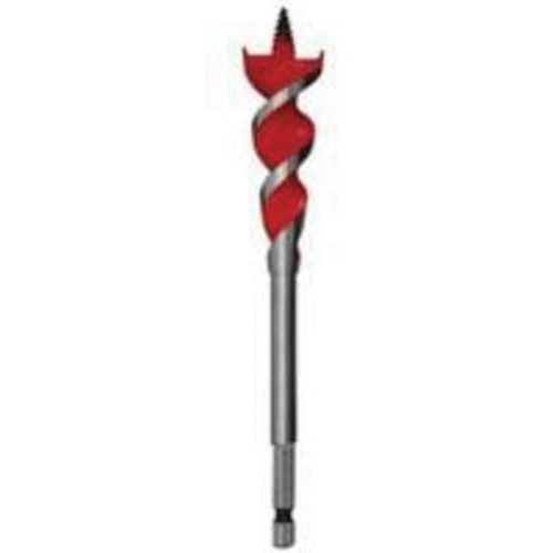 Speed Feed Wood Bit, 1/2", 6-1/2" Length, 1/4" Hex Shank Haskins Industrial Inc.