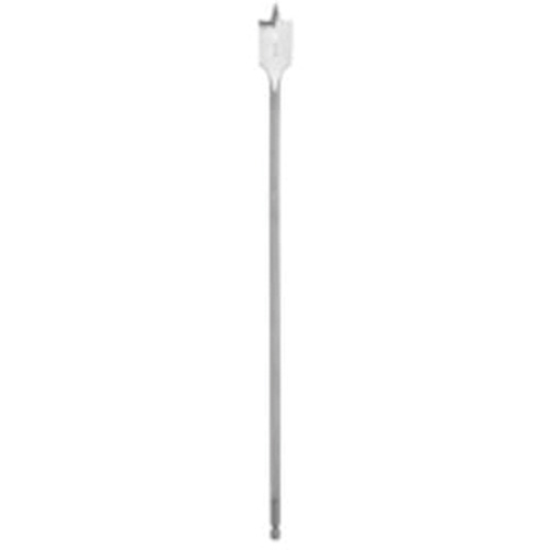 Flat Boring Bit, 3/8" Diameter, 1/4" Hex Shank, 16" Length Haskins Industrial Inc.