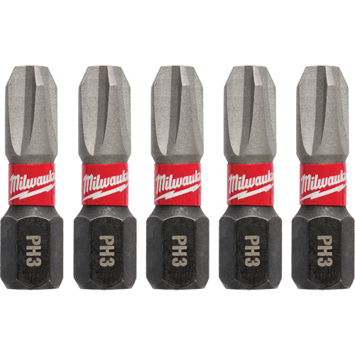 Shockwave Impact Insert Bits, Phillips, #3, 1/4" Drive Haskins Industrial Inc.