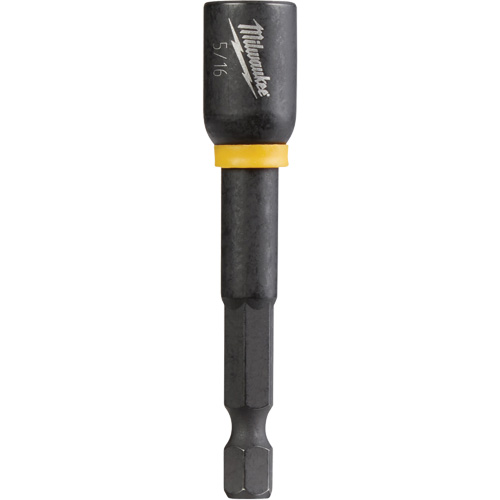 Shockwave Impact Duty Nut Driver, 1/4" Tip, 5/16" Drive, 2-9/16" L, Magnetic Haskins Industrial Inc.