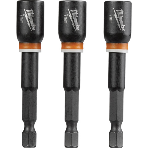 Shockwave Impact Duty Nut Driver, 1/4" Tip, 7 mm Drive, 2-9/16" L, Magnetic Haskins Industrial Inc.