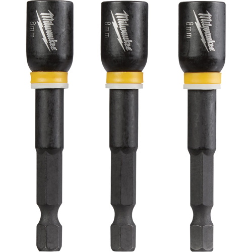 Shockwave Impact Duty Nutsetter, 1/4" Tip, 5/16" Drive, 2-9/16" L, Magnetic Haskins Industrial Inc.