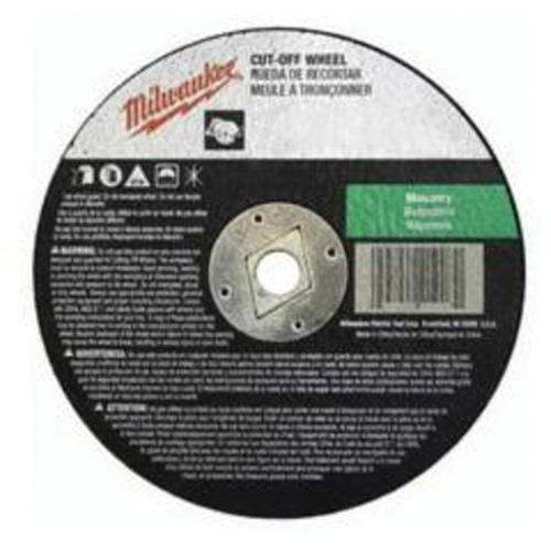 Reinforced Cut-Off Wheels, 7" x 1/8", 5/8" Arbor, Type 1, Silicon Carbide, 8730 RPM Haskins Industrial Inc.