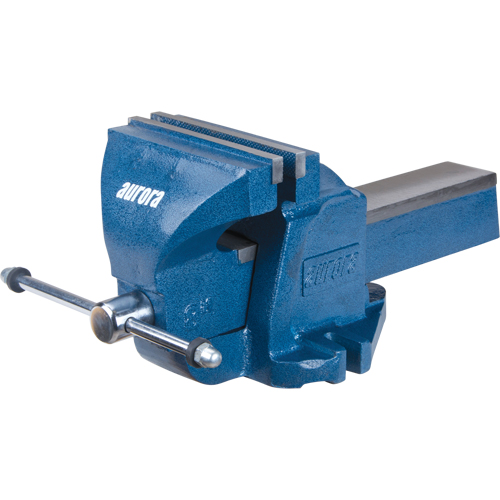 &eacute;tau d'&eacute;tabli robuste, Largeur des m&acirc;choires 8", Profondeur de la gorge 4" Haskins Industrial Inc.