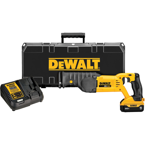 Max Reciprocating Saw Kit, 20 V, Lithium-Ion Battery, 0-3000 SPM Haskins Industrial Inc.
