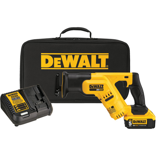 Max Compact Reciprocating Saw Kit, 20 V, Lithium-Ion Battery, 0-2900 SPM Haskins Industrial Inc.
