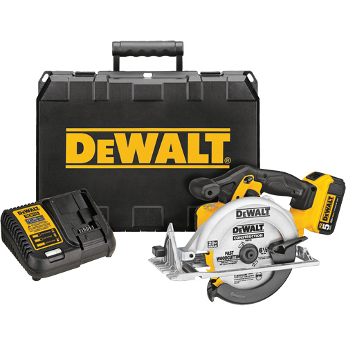 Max Circular Saw Kit, 6-1/2", 20 V Haskins Industrial Inc.