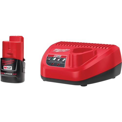 M12 Redlithium System Starter Kit, 12 V, Lithium-Ion Haskins Industrial Inc.