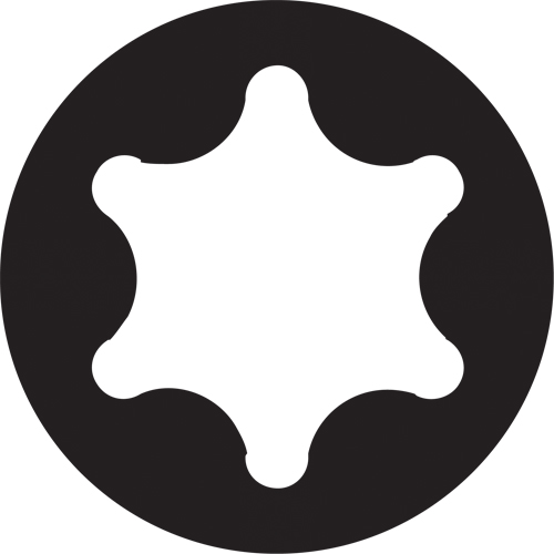 Sixpac Plus Multi-Bit Screwdriver -Replacement Bit, Security Torx, 40, 1/4" Drive Haskins Industrial Inc.